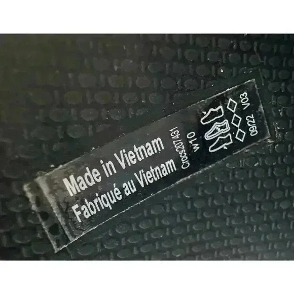 NWOT CROCS Brooklyn Low Wedge Sandal Women's Size 10 Black/Beige - Picture 7 of 8